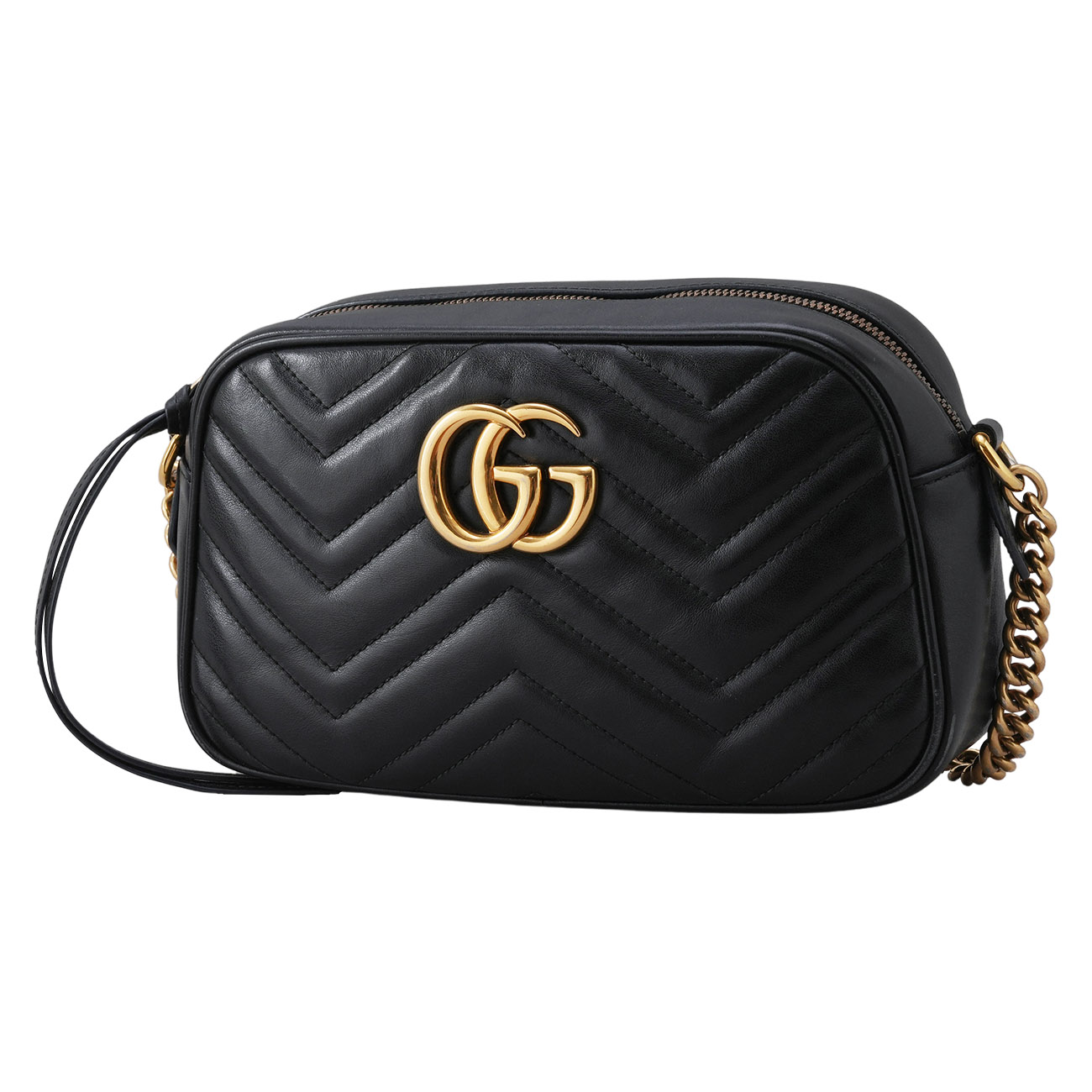GUCCI(USED)구찌 447632 GG 마몽 마틀라세 체인 숄더백