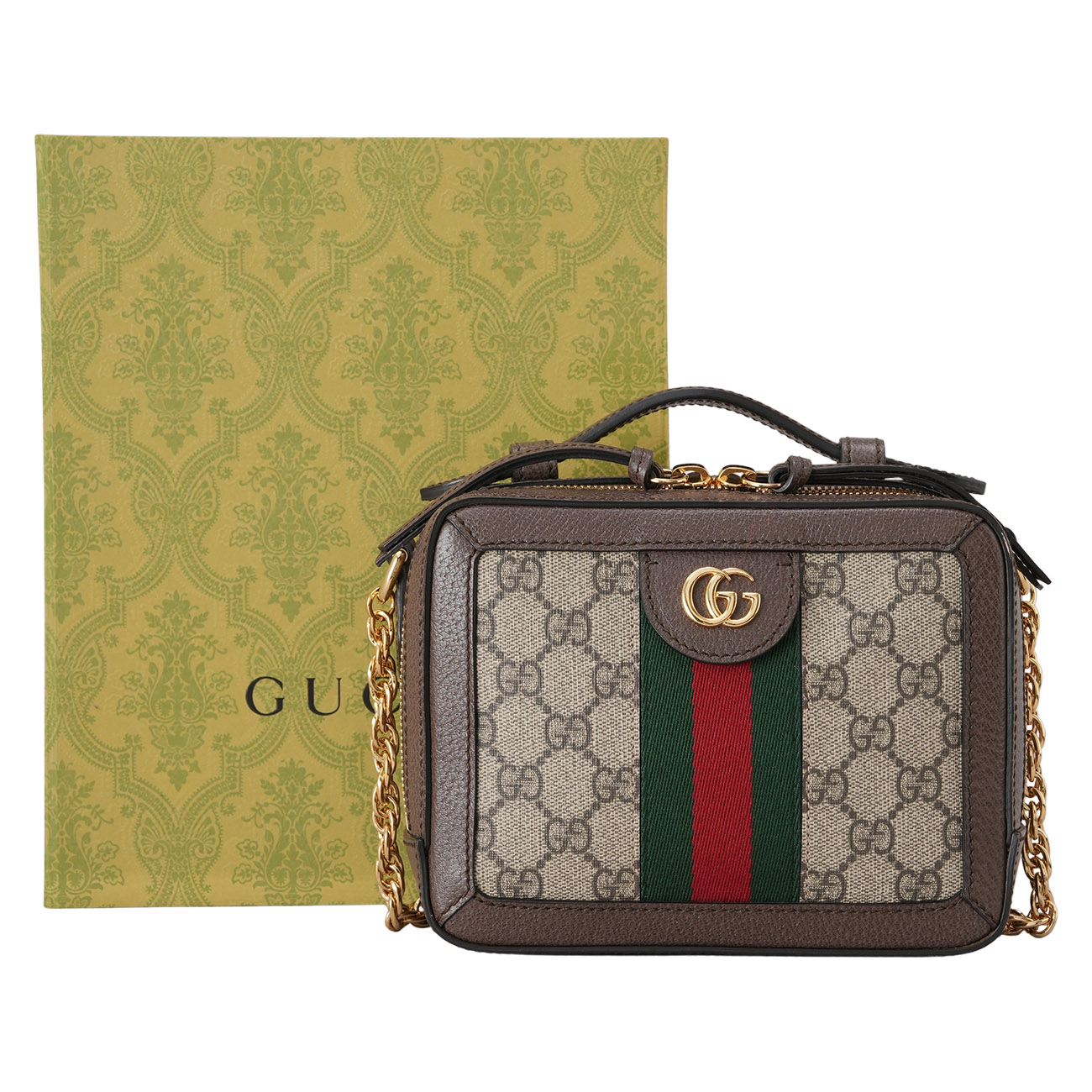 GUCCI(USED)구찌 602576 GG 수프림 오피디아 미니 숄더백