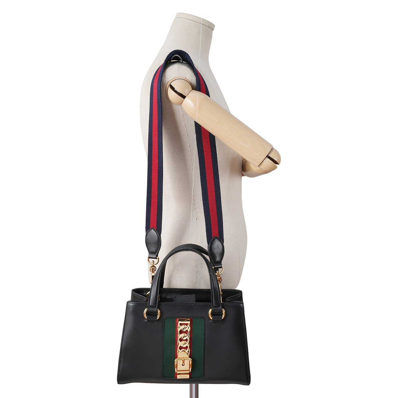 GUCCI(USED)구찌 460381 실비 탑 핸들겸 숄더백