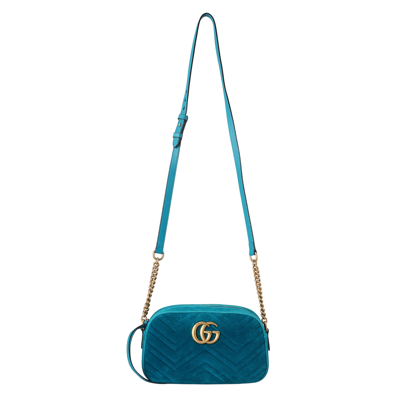 GUCCI(USED)구찌 447632 벨벳 GG마몽 마틀라세 크로스백