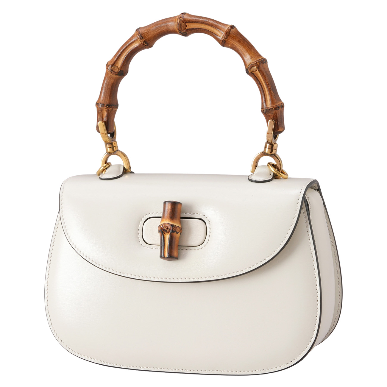 GUCCI(USED)구찌 675797 뱀부 1947 스몰 탑 핸들백