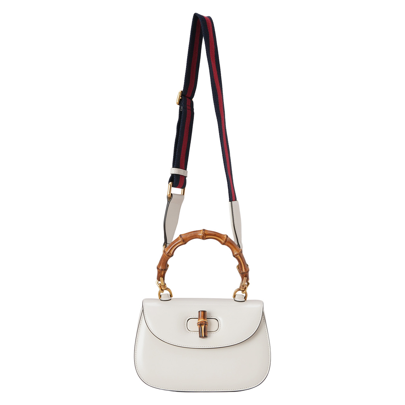 GUCCI(USED)구찌 675797 뱀부 1947 스몰 탑 핸들백