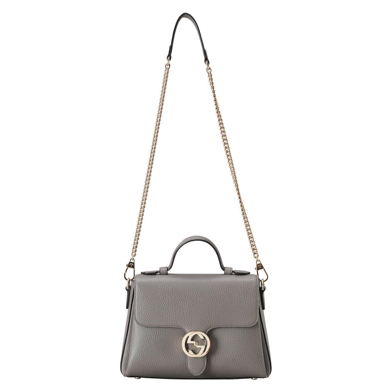 GUCCI(USED)구찌 510302 인터로킹 탑핸들 토트겸 숄더백