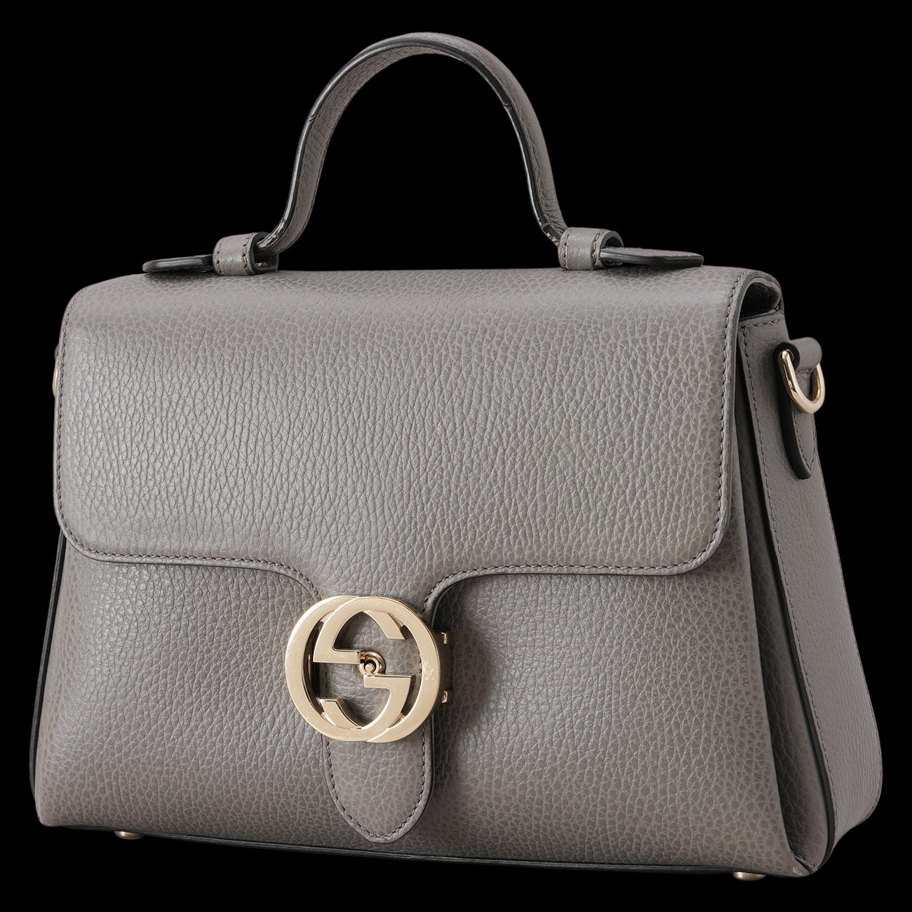 GUCCI(USED)구찌 510302 인터로킹 탑핸들 토트겸 숄더백