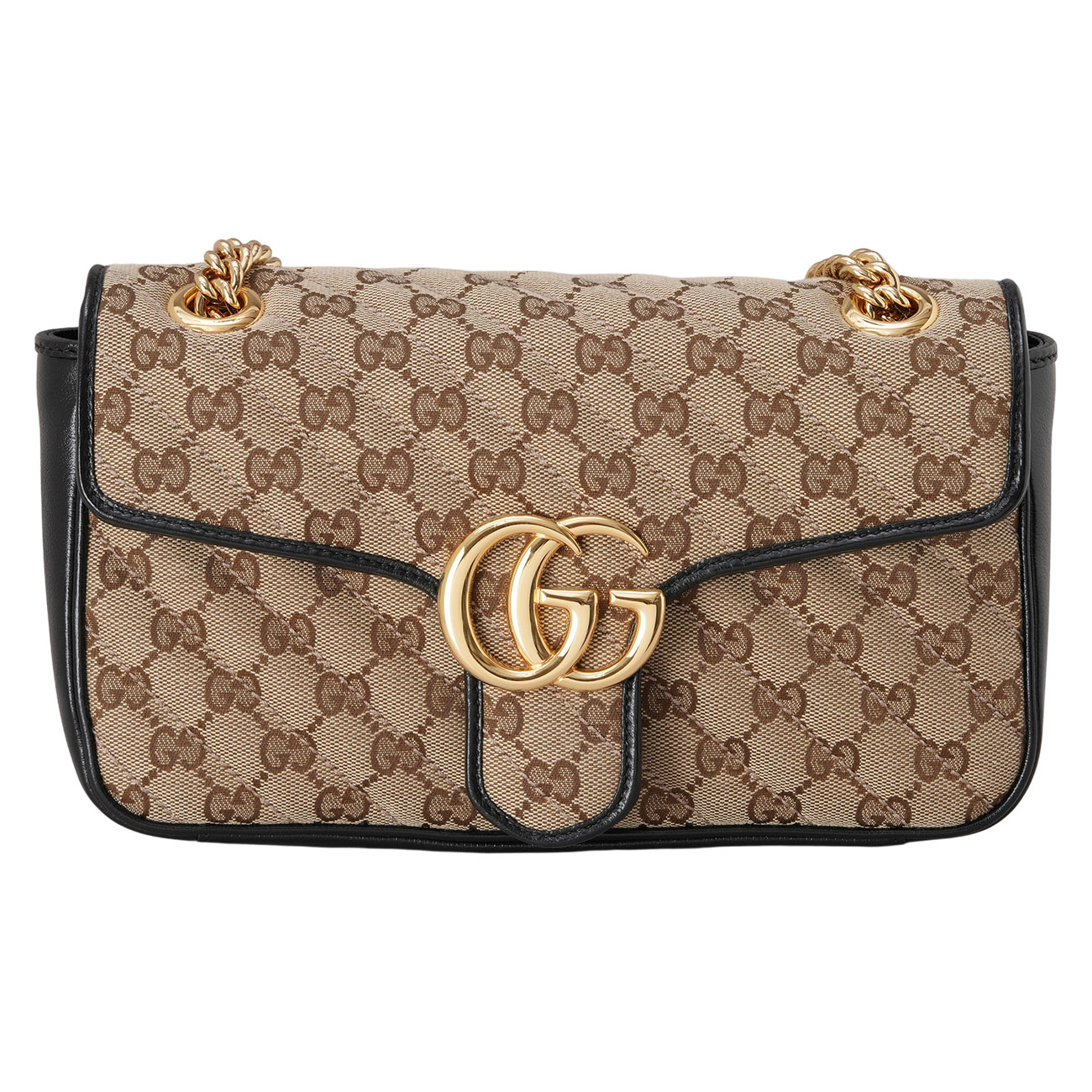 GUCCI(USED)구찌 735356 GG 마몽트 플랩 체인백