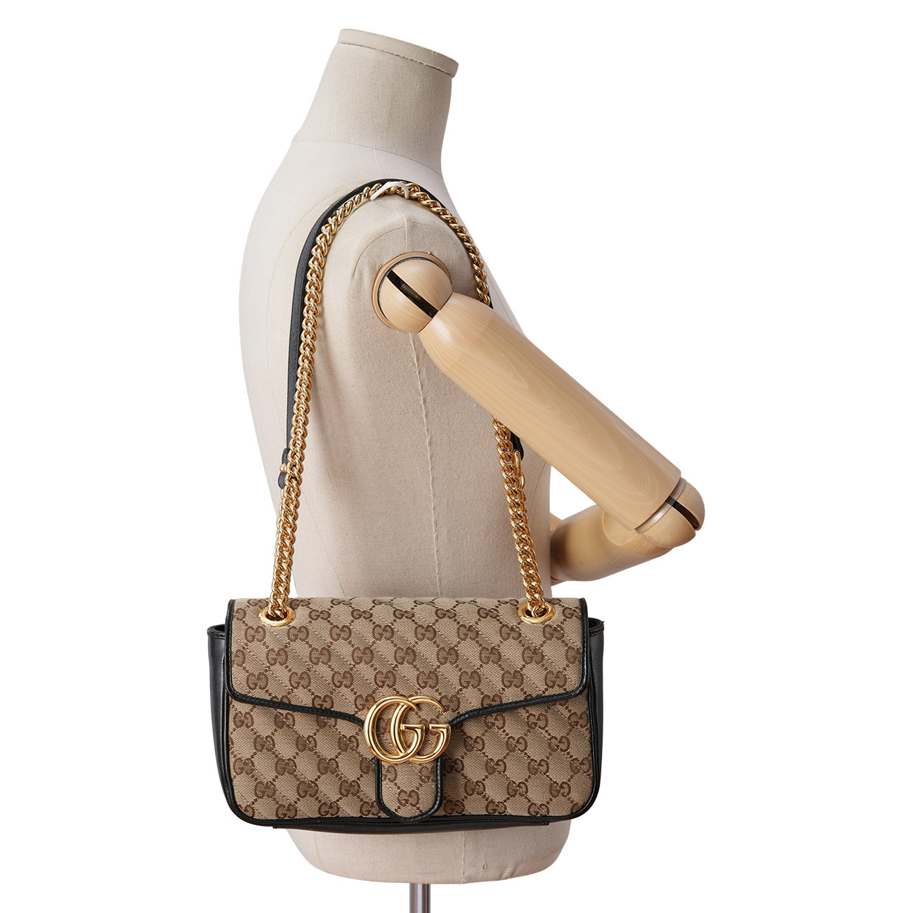 GUCCI(USED)구찌 735356 GG 마몽트 플랩 체인백