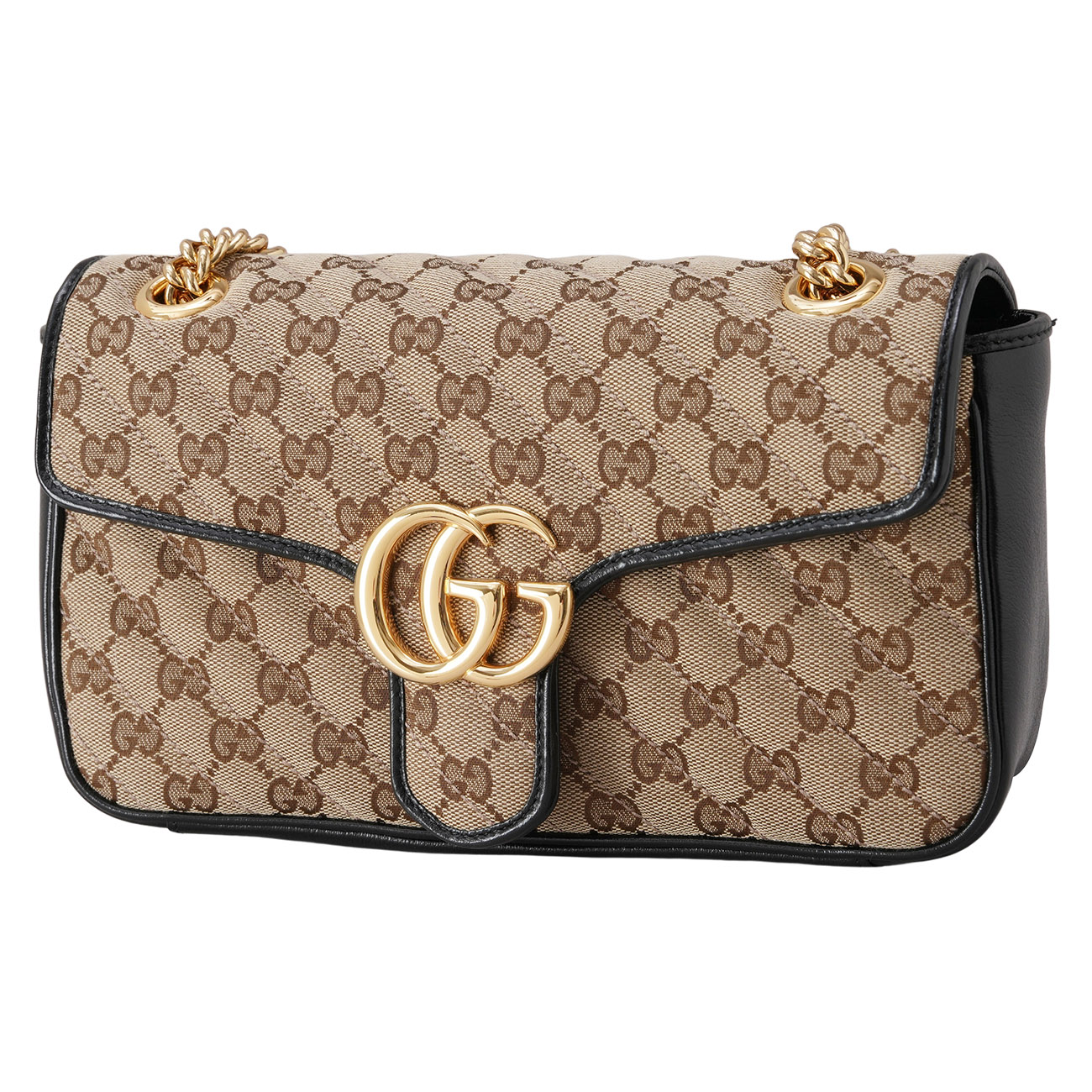 GUCCI(USED)구찌 735356 GG 마몽트 플랩 체인백
