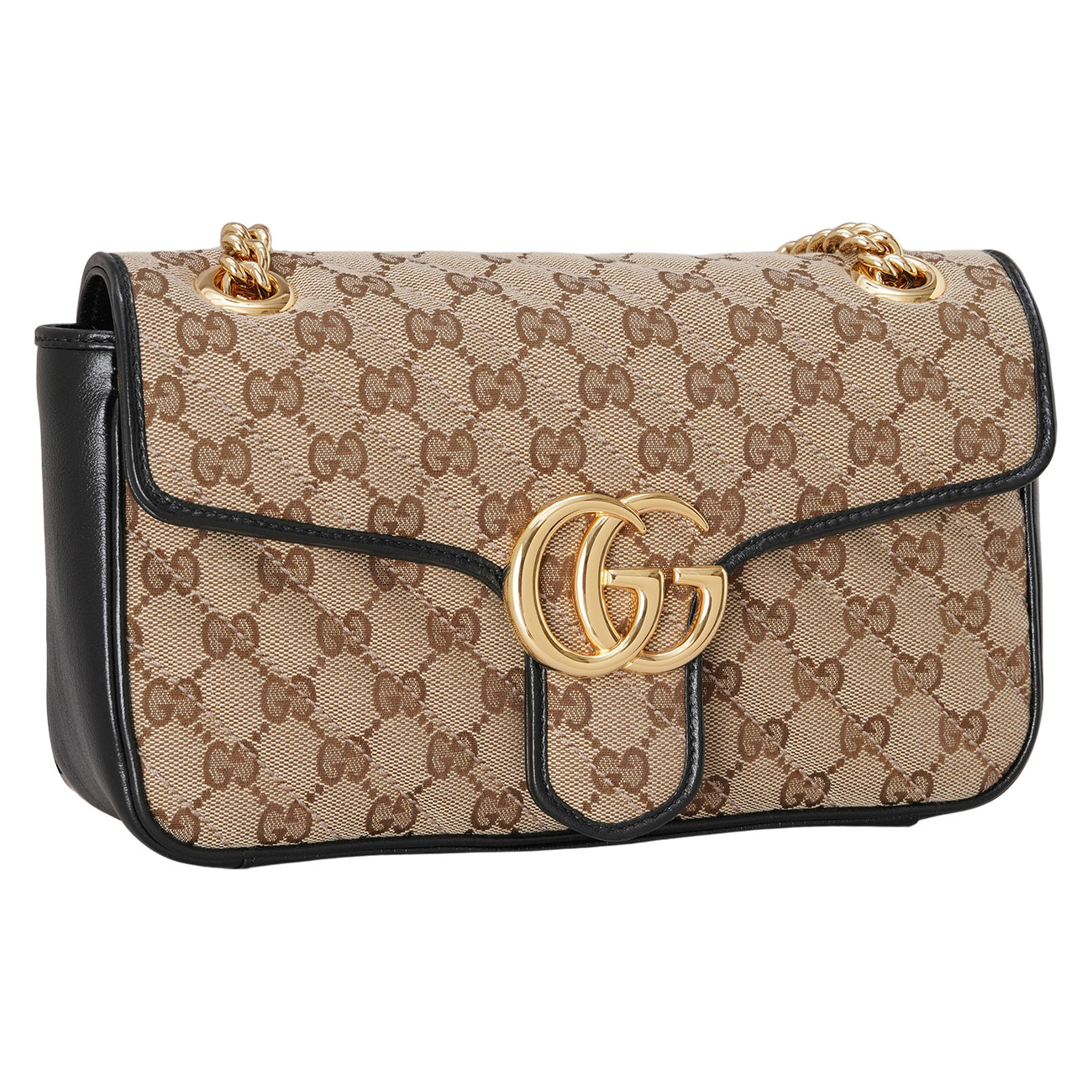 GUCCI(USED)구찌 735356 GG 마몽트 플랩 체인백