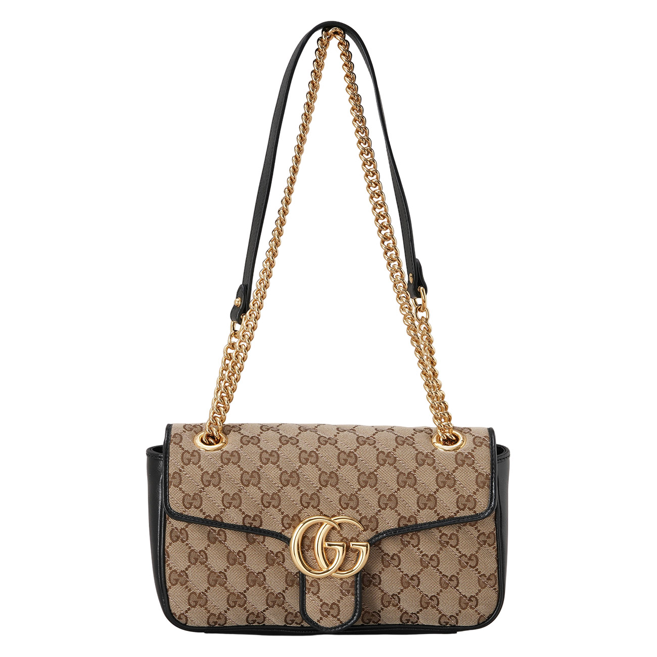 GUCCI(USED)구찌 735356 GG 마몽트 플랩 체인백