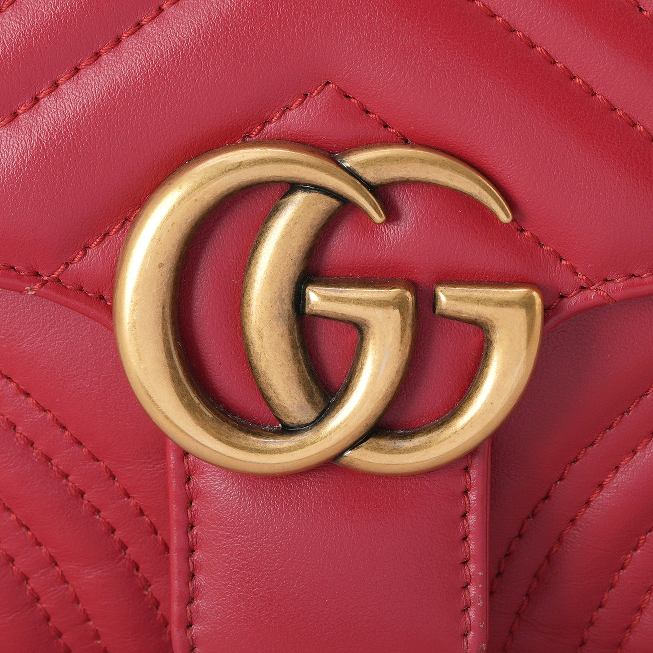 GUCCI(USED)구찌 547260 GG마몽 탑핸들 미니 숄더백