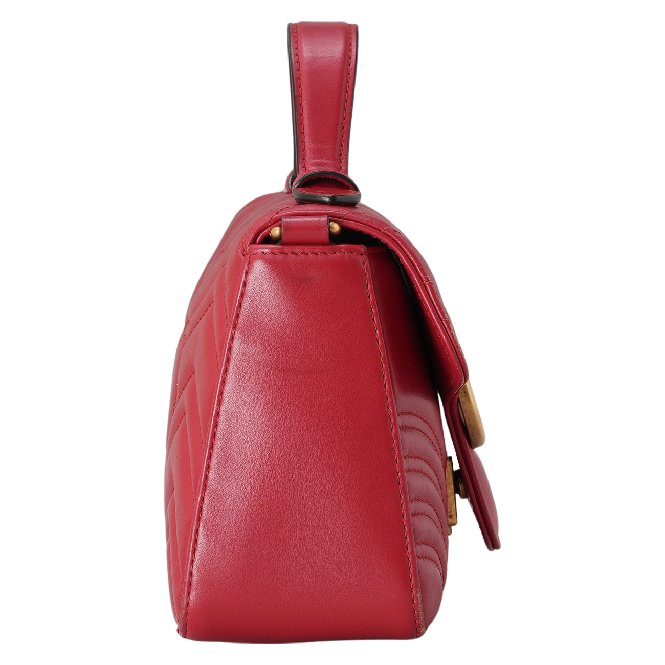 GUCCI(USED)구찌 547260 GG마몽 탑핸들 미니 숄더백