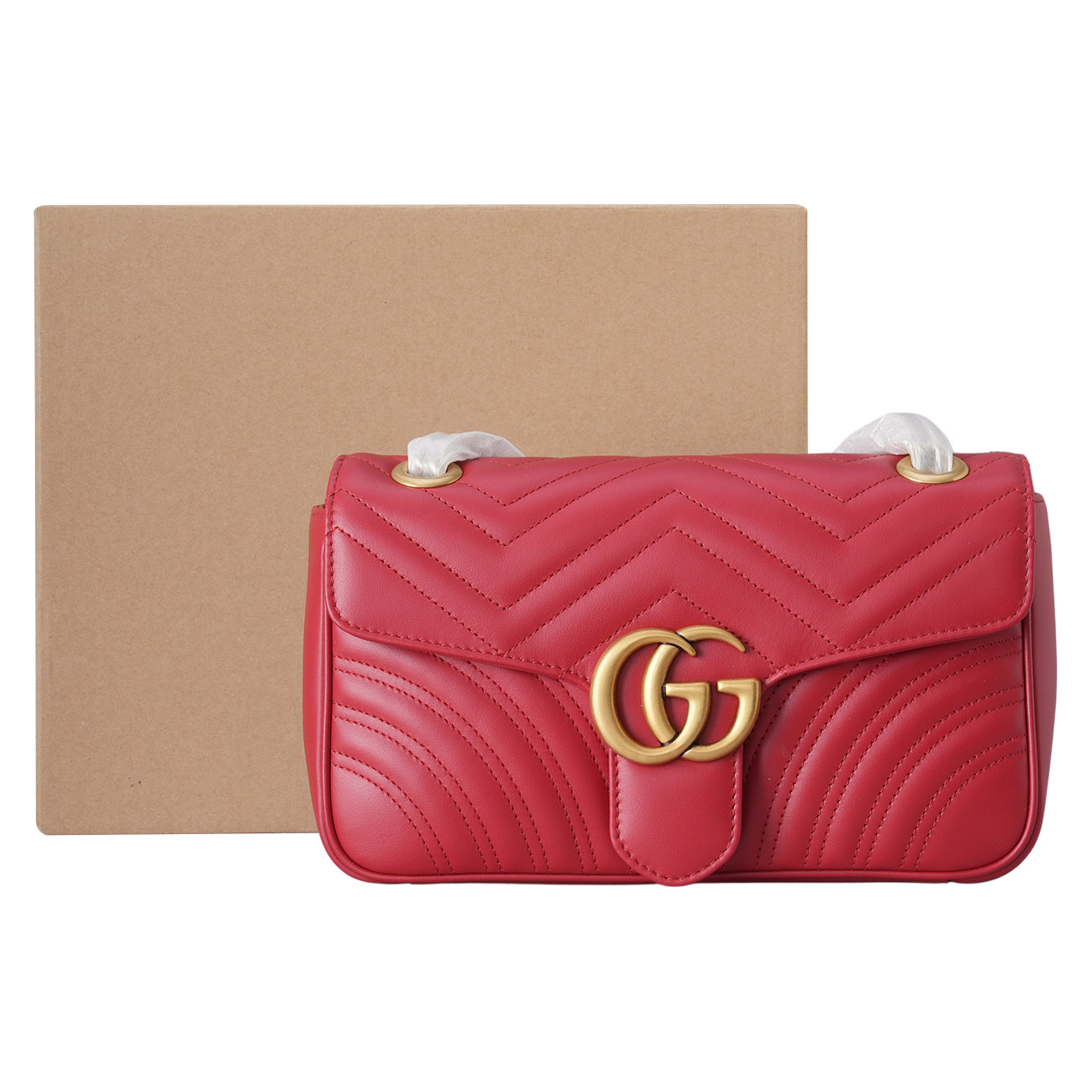 GUCCI(USED)구찌 443497 GG마몽 마틀라세 스몰 숄더백