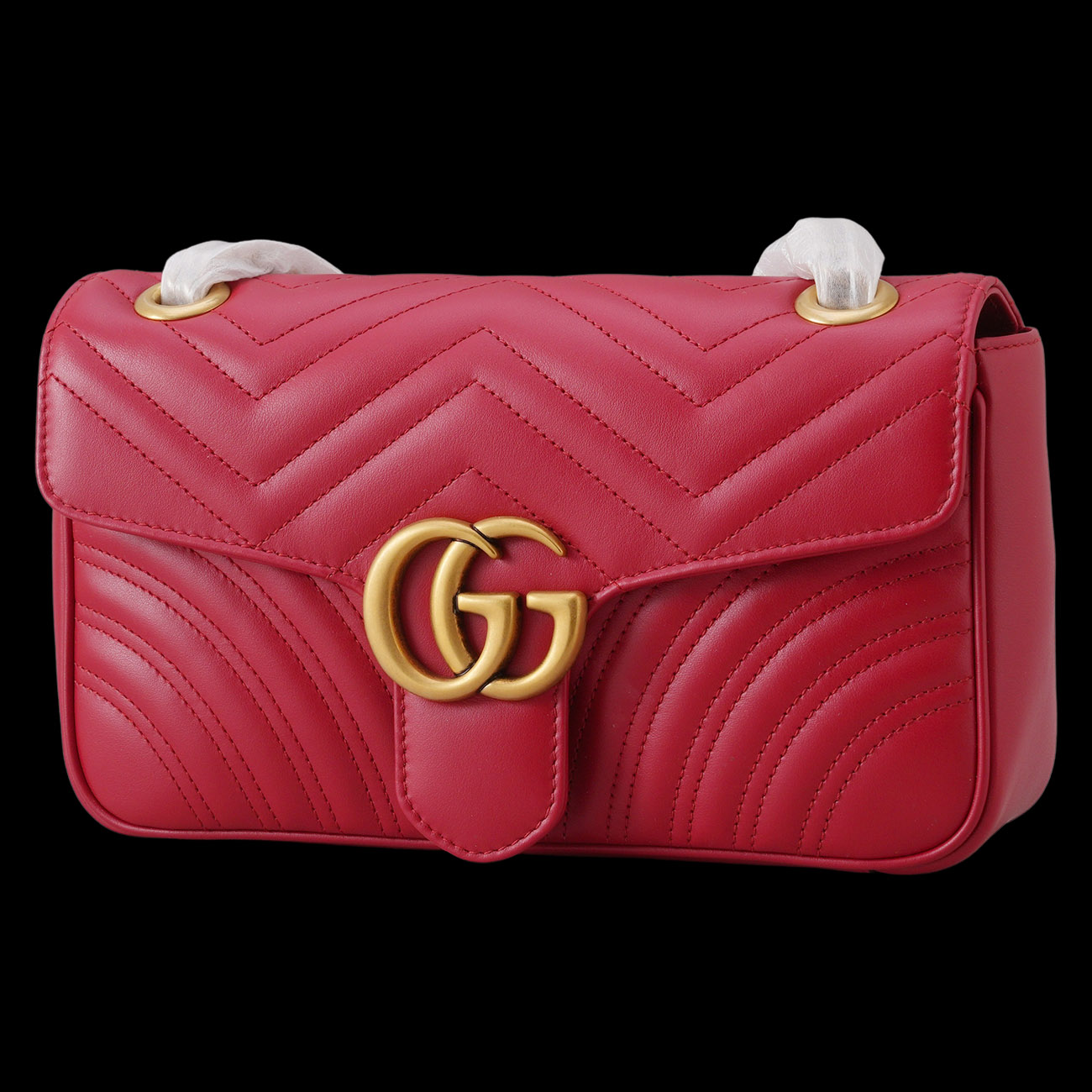 GUCCI(USED)구찌 443497 GG마몽 마틀라세 스몰 숄더백