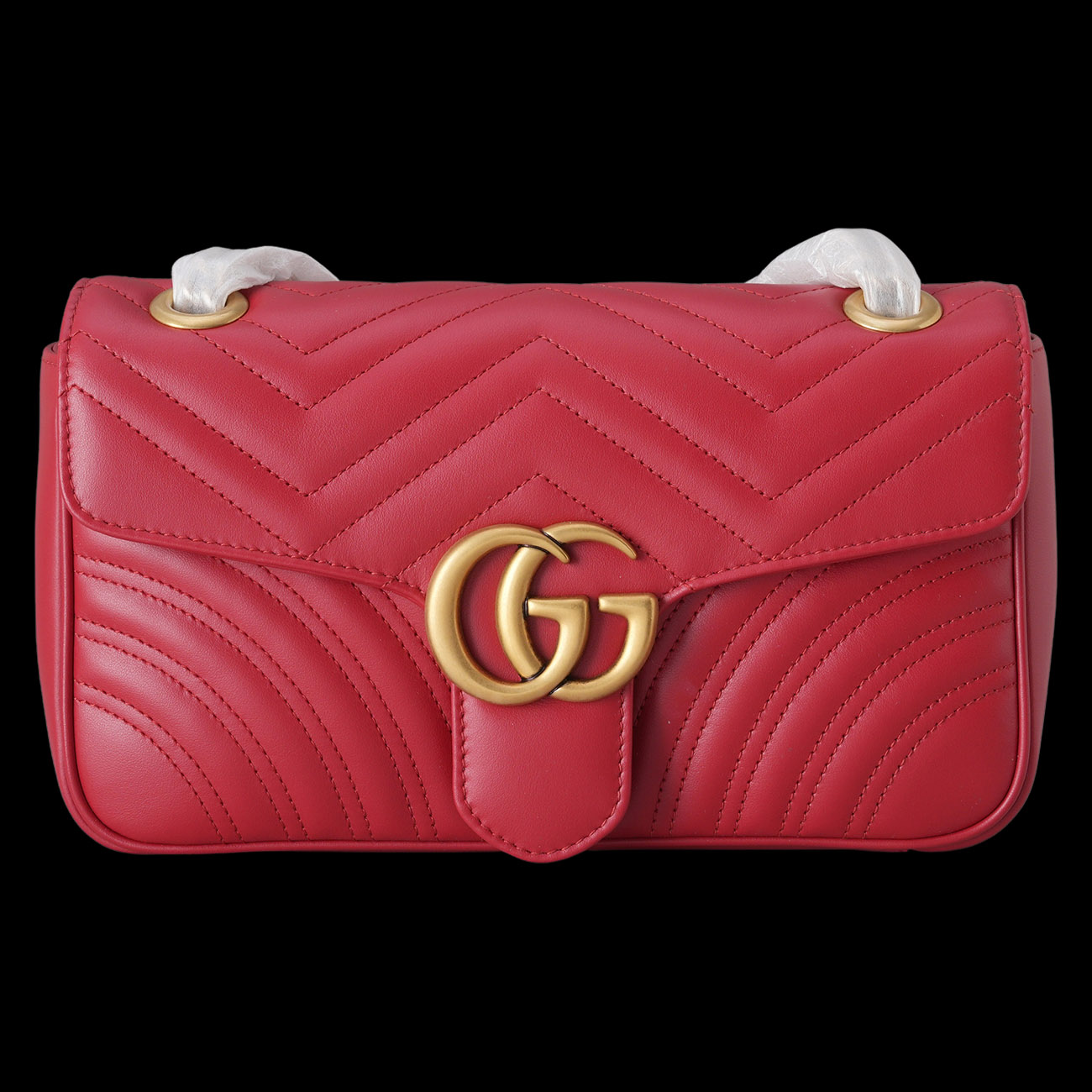 GUCCI(USED)구찌 443497 GG마몽 마틀라세 스몰 숄더백