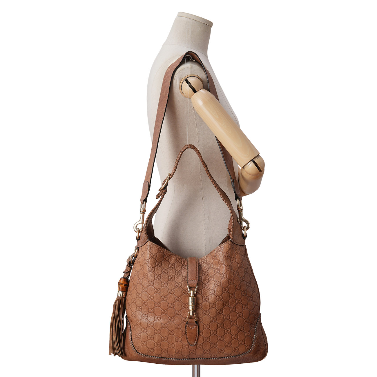 GUCCI(USED)구찌 246907 GG 뉴 재키 토트겸 숄더백