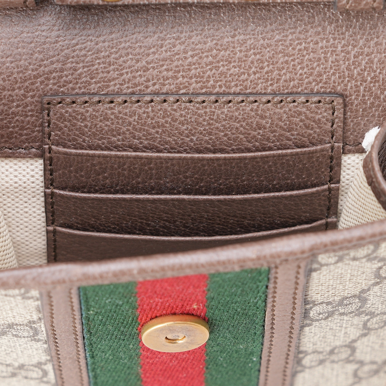 GUCCI(USED)구찌 625757 GG수프림 오프디아 폰 홀더백