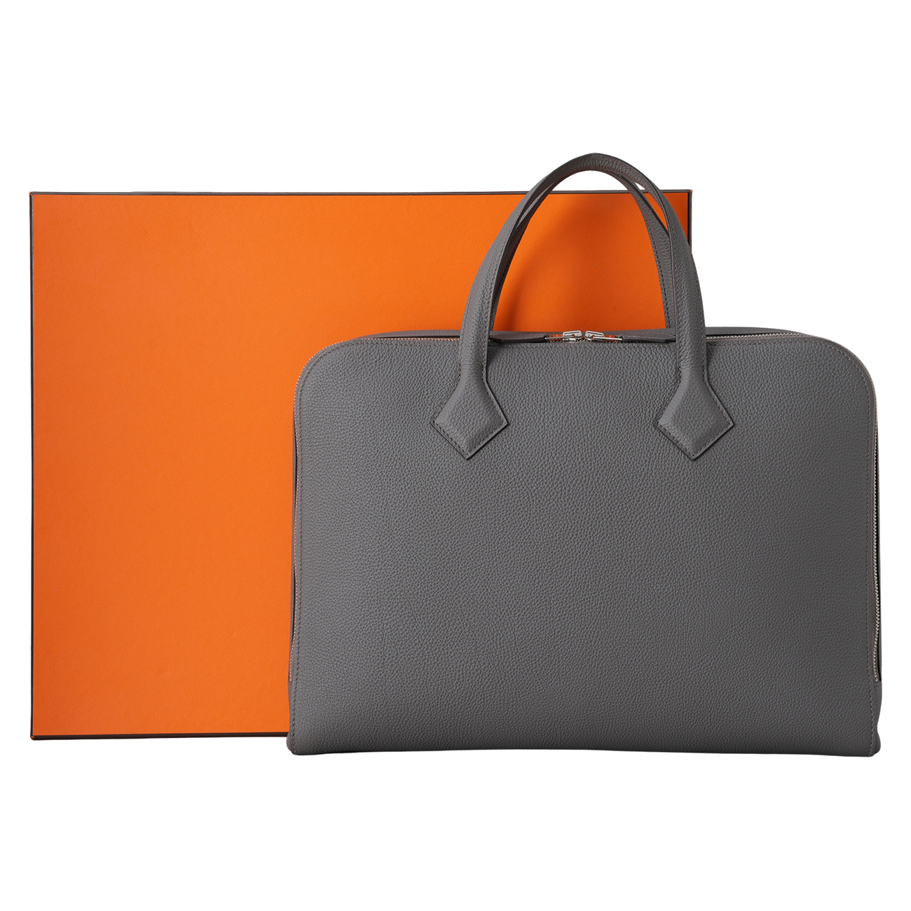 HERMES(USED)에르메스 빅토리아 라이트 브리프케이스 그리스에땅