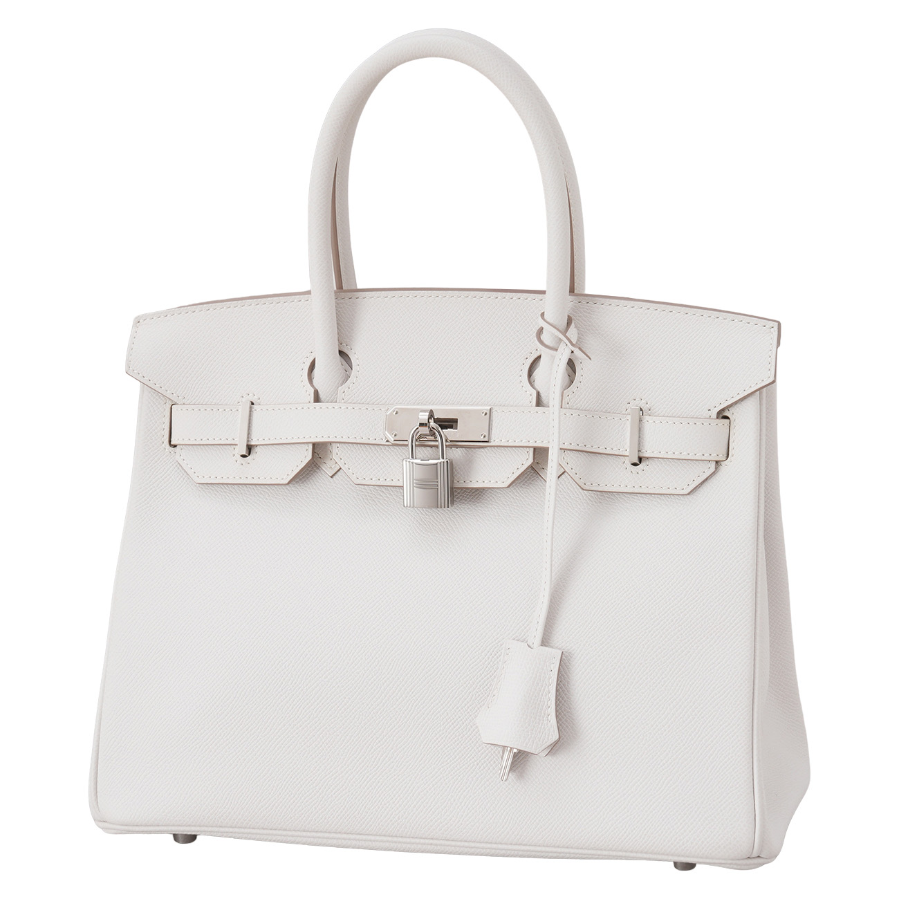 HERMES(USED)에르메스 벌킨 30 그리스페일 은장