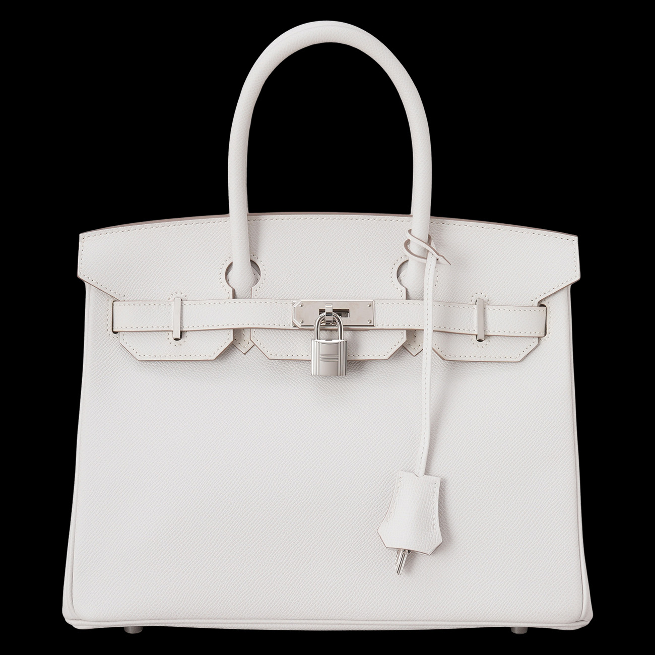 HERMES(USED)에르메스 벌킨 30 그리스페일 은장