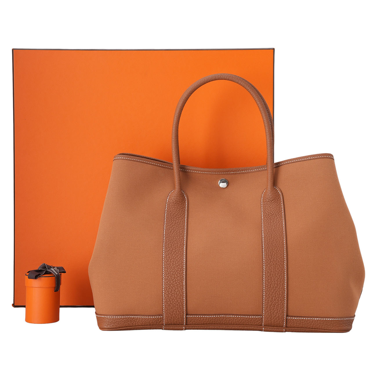 HERMES(USED)에르메스 패브릭 가든파티 36 & 트윌리