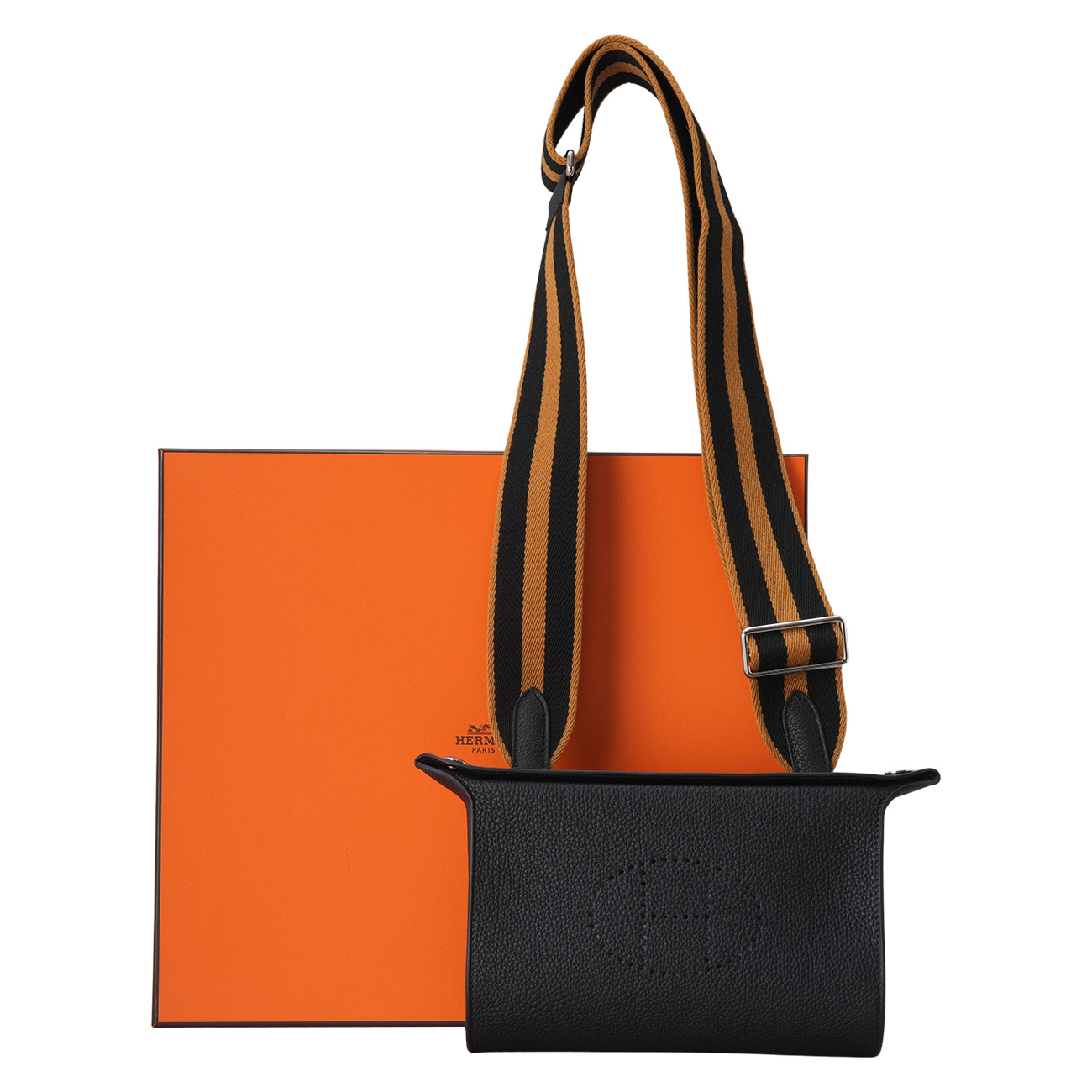 HERMES(NEW)에르메스 비드포쉬 크로스백 블랙