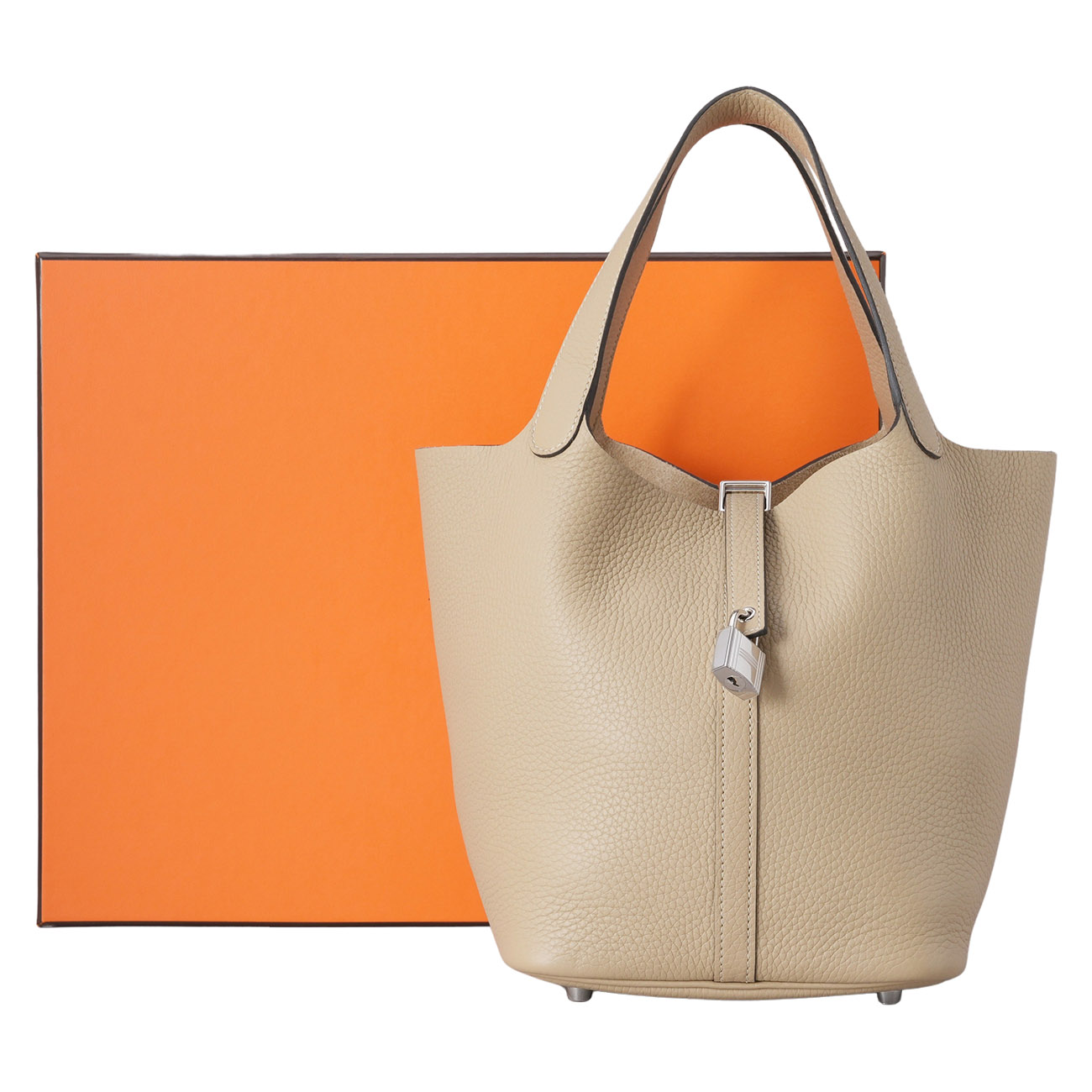 HERMES(USED)에르메스 락 피코탄 22 트렌치 은장