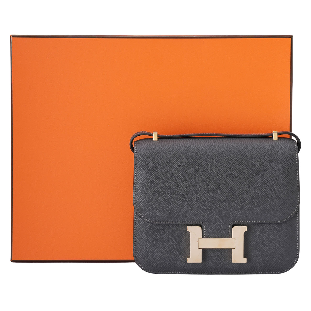 HERMES(USED)에르메스 콘스탄스 18 그라파이트 금장