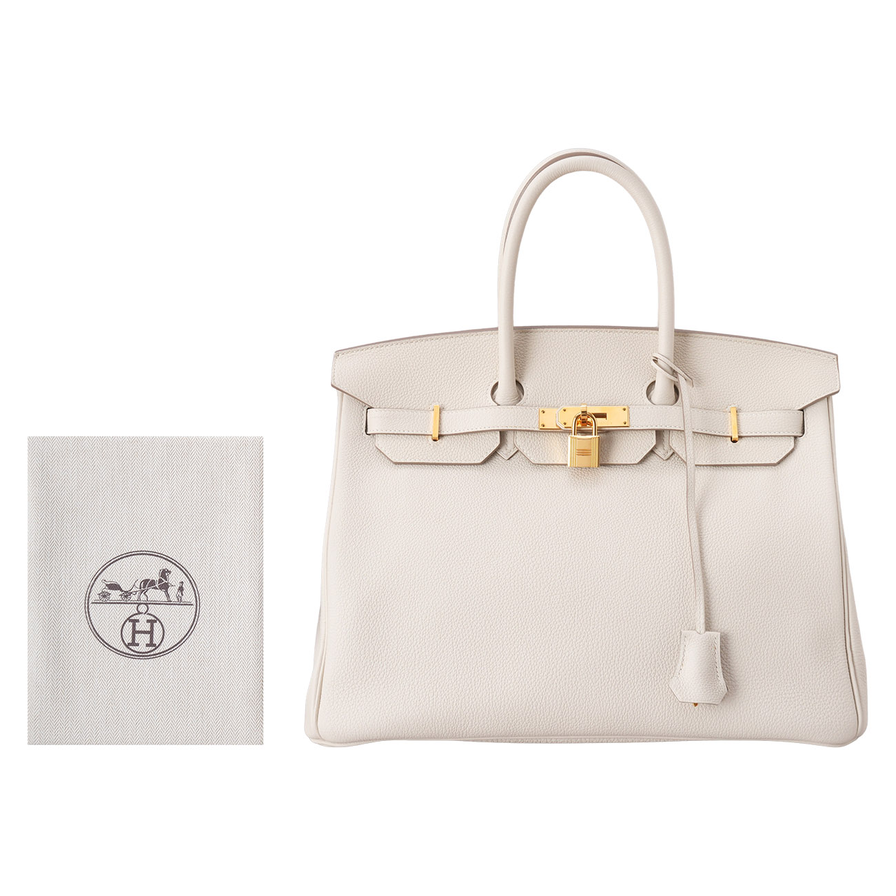 HERMES(USED)에르메스 벌킨 35 끄레 금장