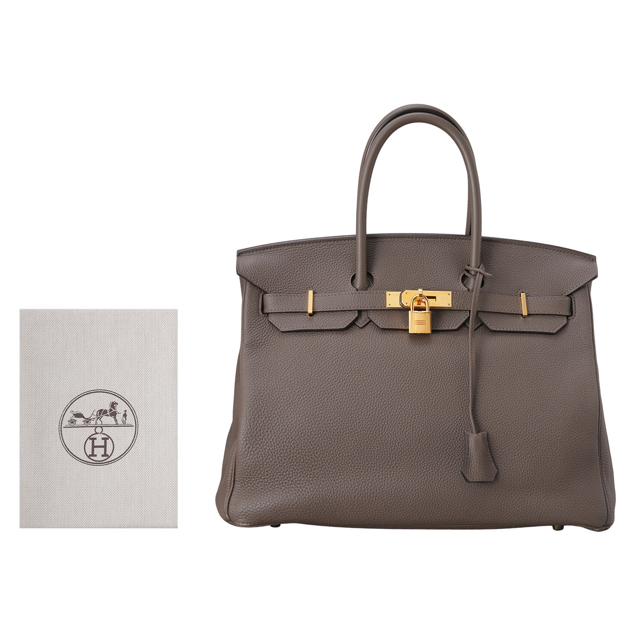 HERMES(USED)에르메스 벌킨 35 토프 금장