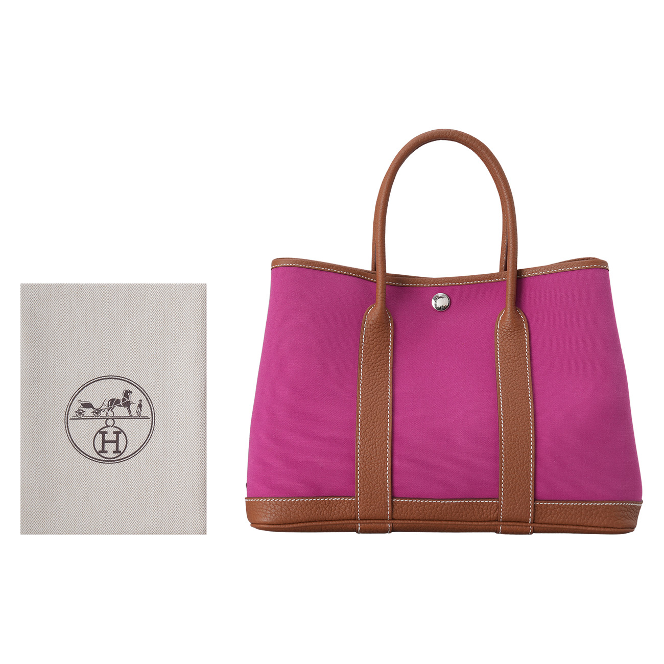 HERMES(USED)에르메스 패브릭 가든파티 30