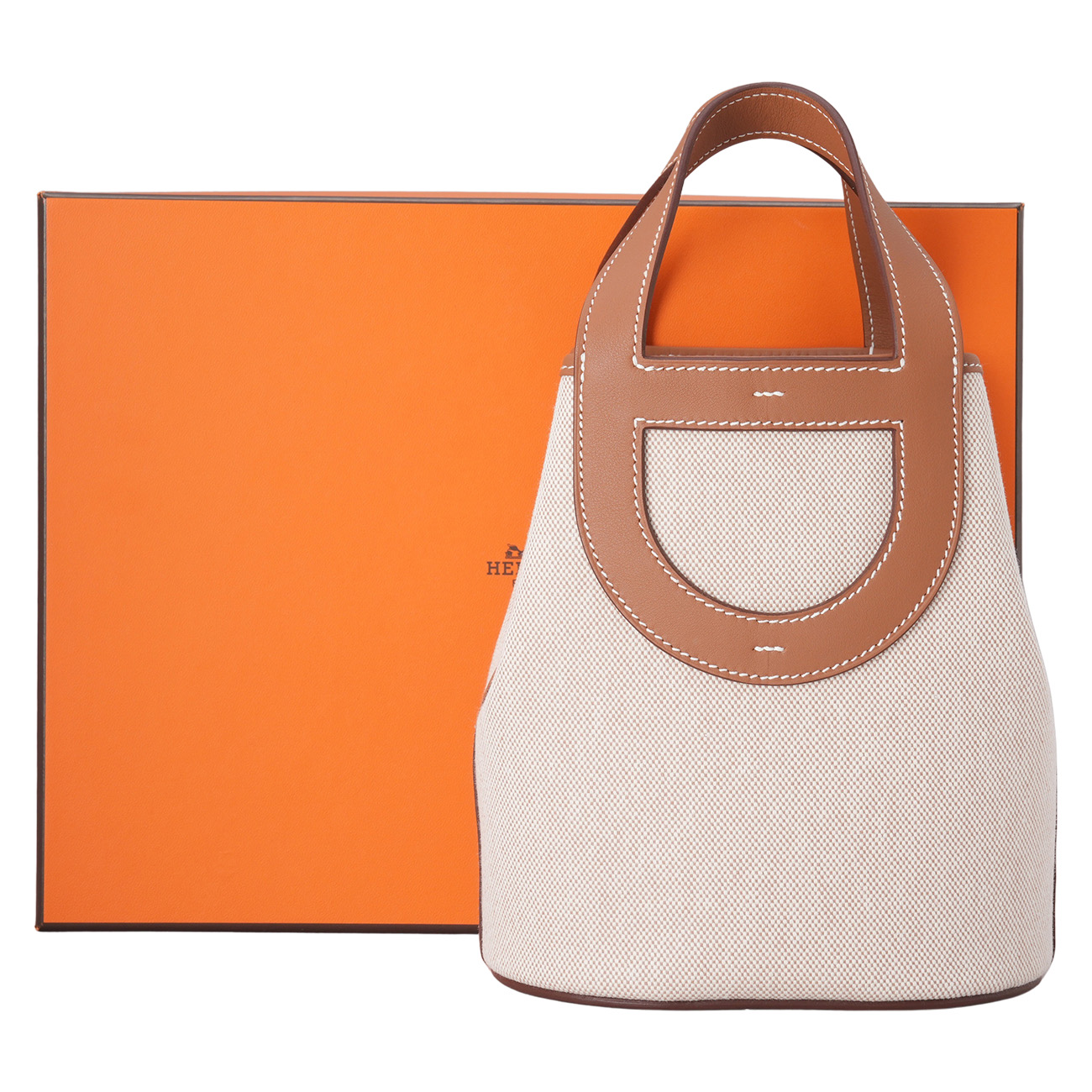 HERMES(USED)에르메스 인더루프 18 에크루베이지 은장