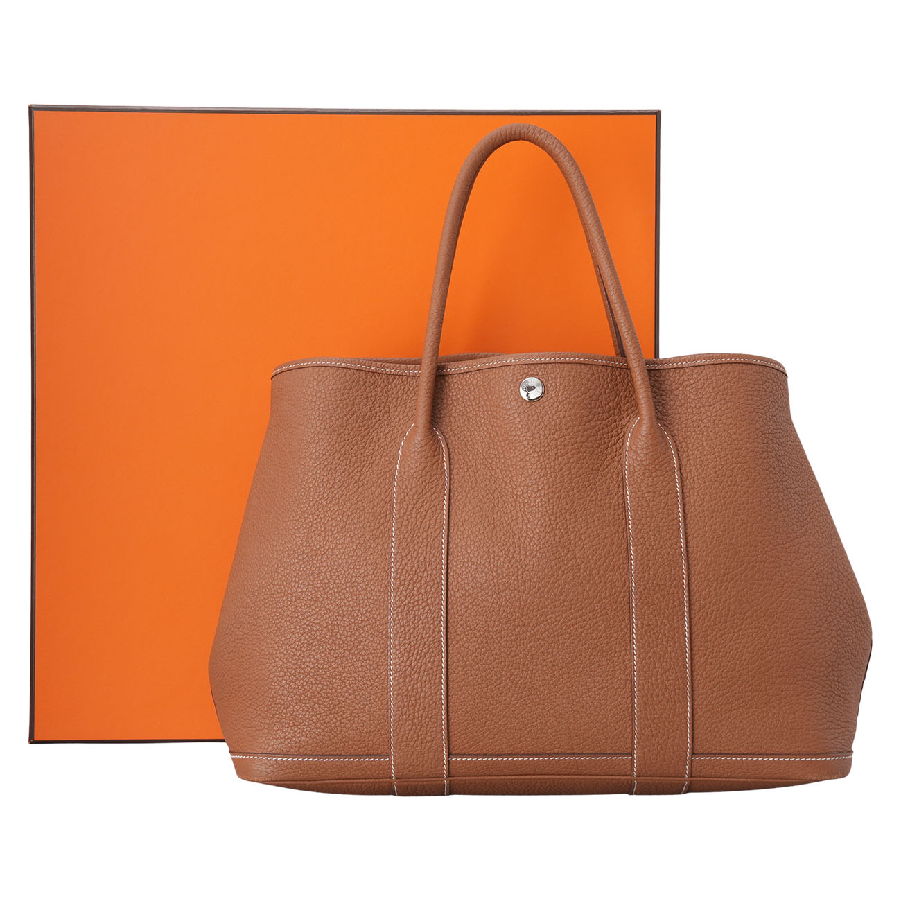 HERMES(USED)에르메스 가든파티 36 골드