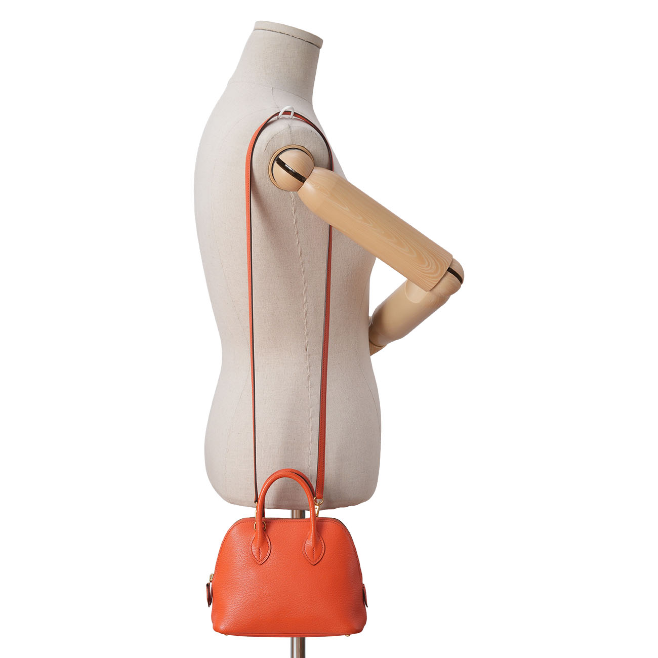 HERMES(USED)에르메스 볼리드 1923 미니 오렌지포피 금장