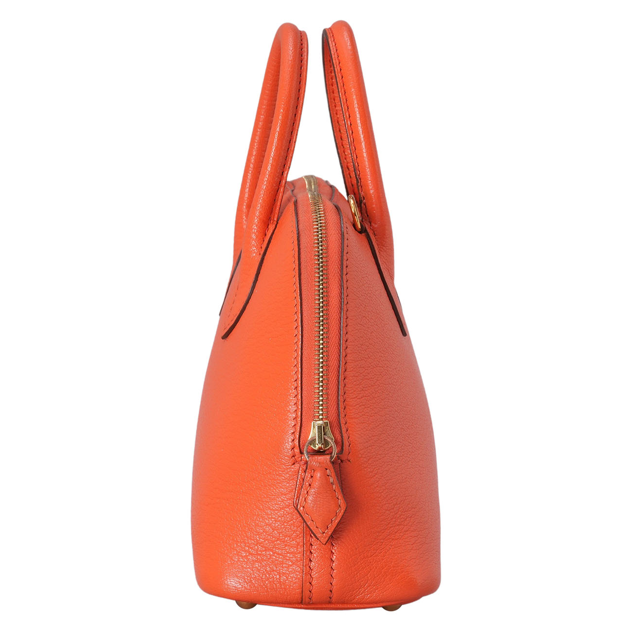 HERMES(USED)에르메스 볼리드 1923 미니 오렌지포피 금장