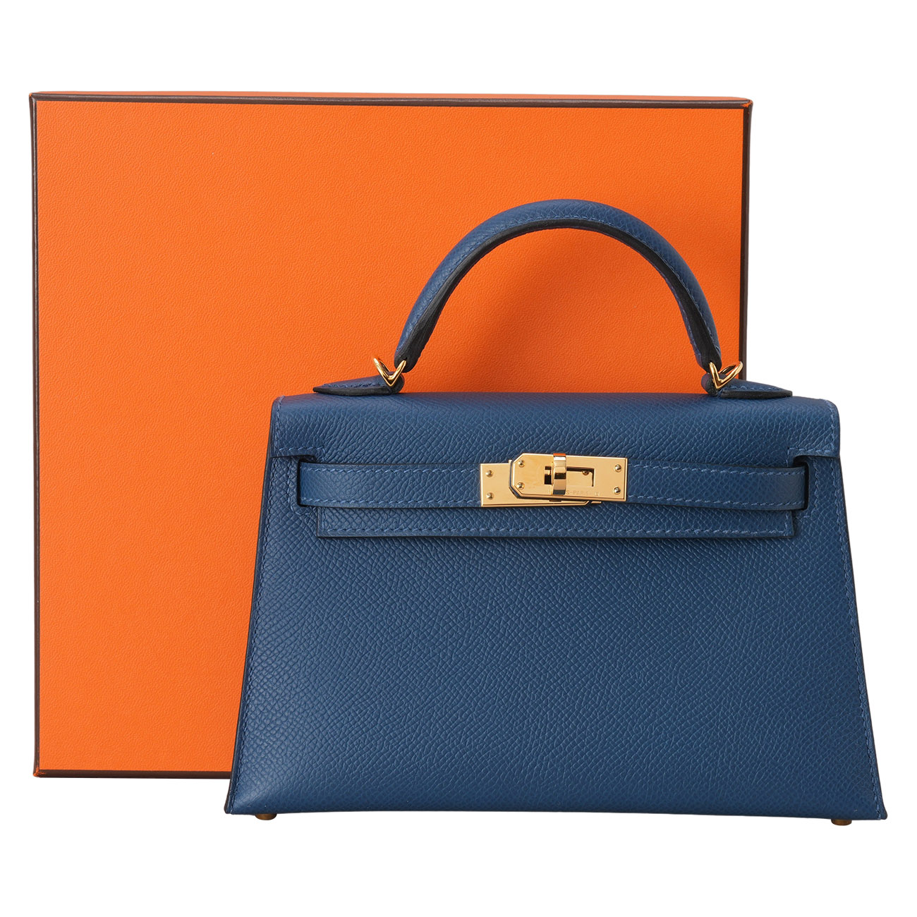 HERMES(USED)에르메스 미니 켈리2 딥블루