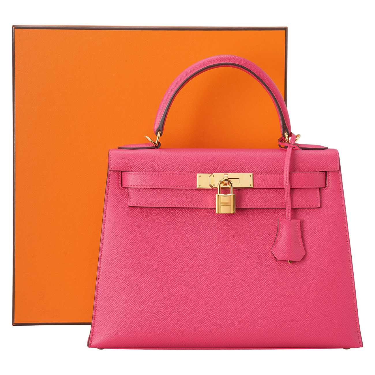 HERMES(USED)에르메스 켈리 28 로즈익스트림 금장