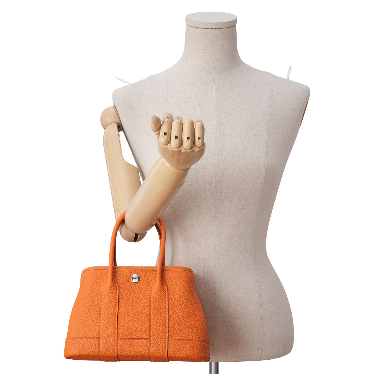HERMES(USED)에르메스 네오 가든파티 23 오렌지