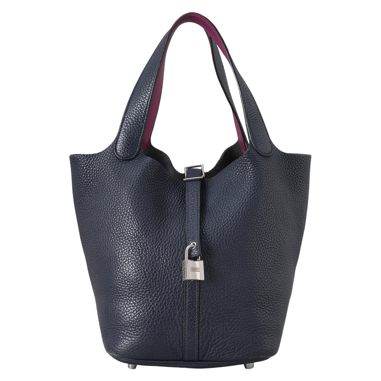 HERMES(USED)에르메스 피코탄 22 블루니로즈퍼플 은장