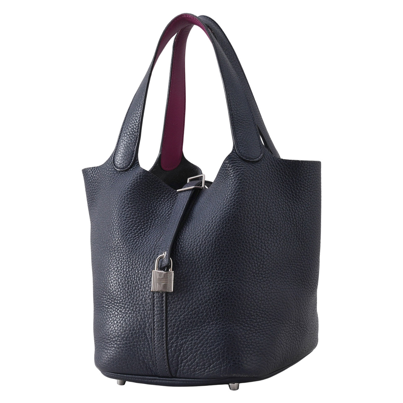 HERMES(USED)에르메스 피코탄 22 블루니로즈퍼플 은장