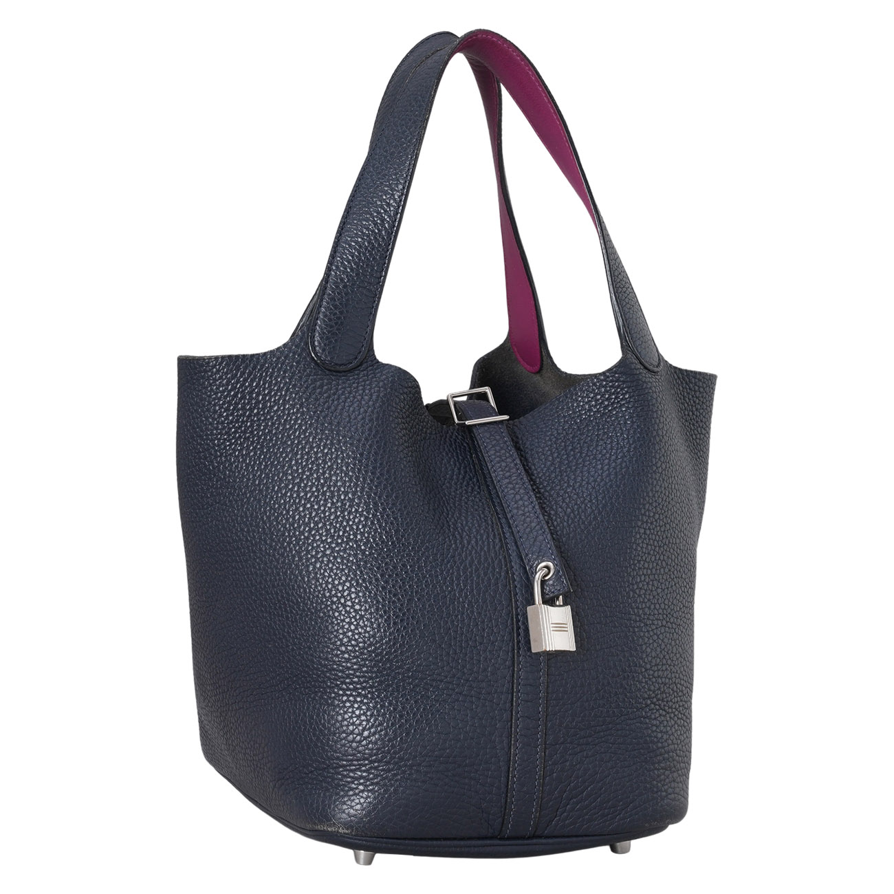 HERMES(USED)에르메스 피코탄 22 블루니로즈퍼플 은장