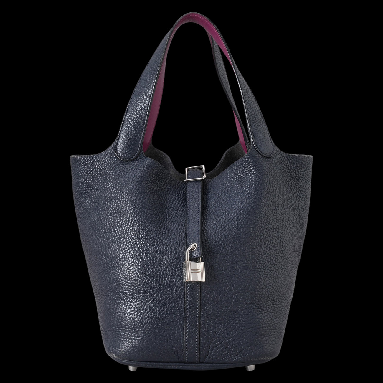HERMES(USED)에르메스 피코탄 22 블루니로즈퍼플 은장