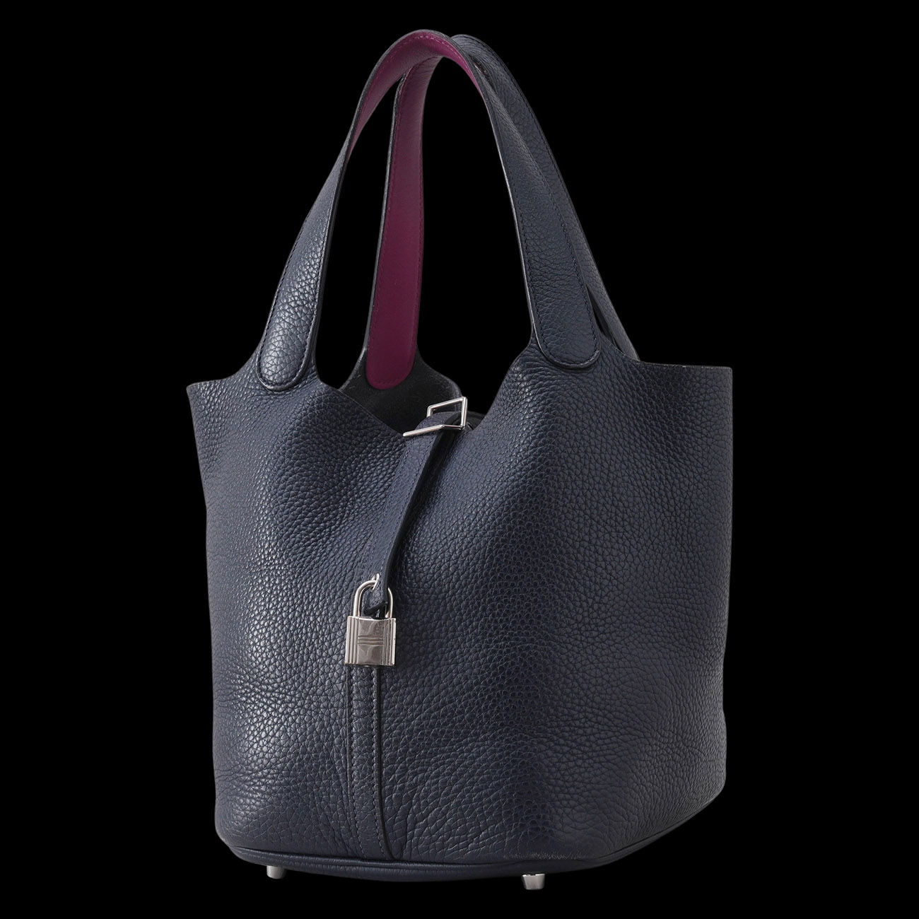 HERMES(USED)에르메스 피코탄 22 블루니로즈퍼플 은장