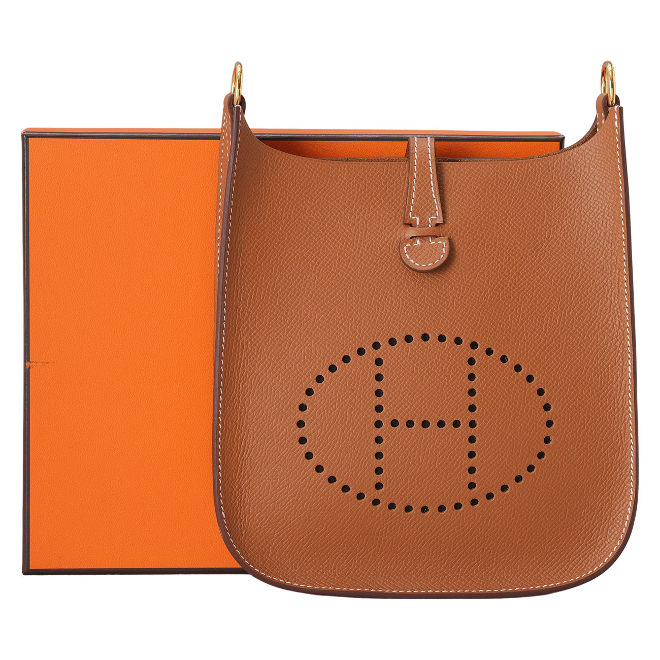 HERMES(USED)에블린 16 셀리에 골드 금장