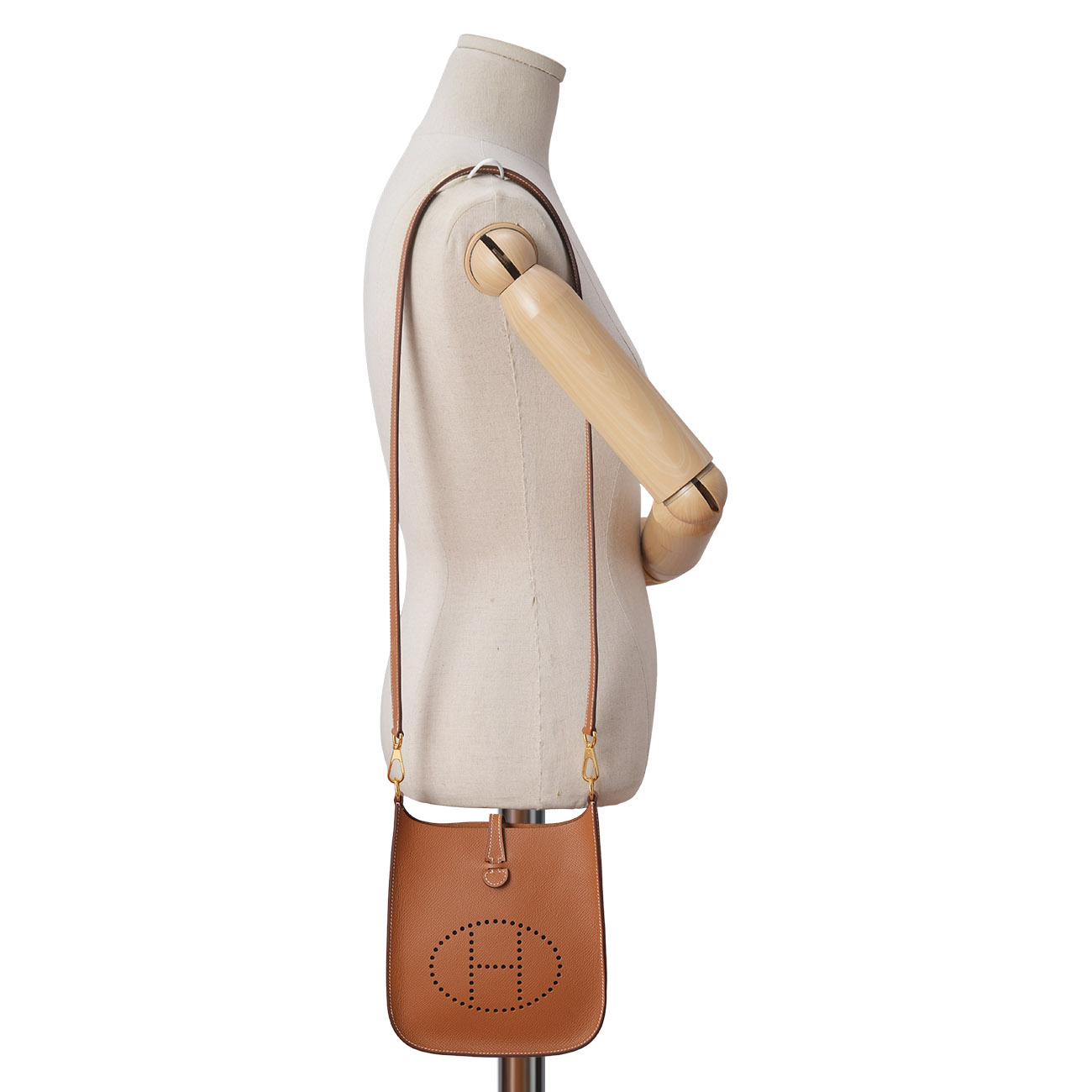 HERMES(USED)에블린 16 셀리에 골드 금장