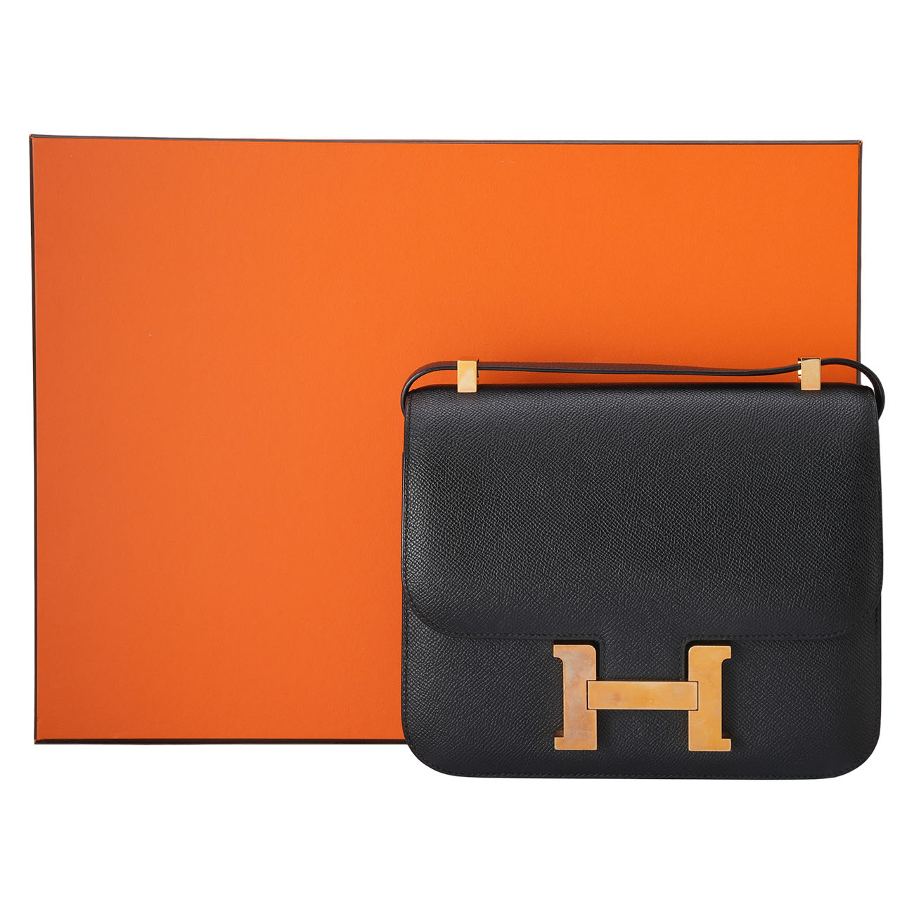 HERMES(USED)에르메스 콘스탄스 24 느와 금장