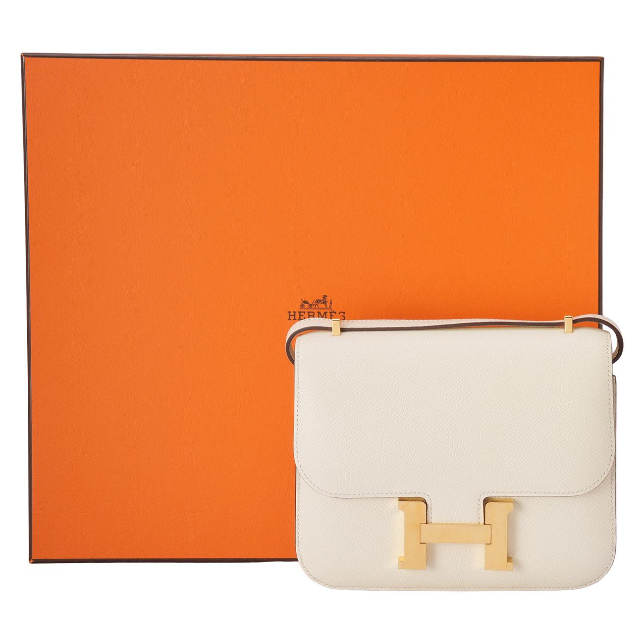HERMES(USED)에르메스 콘스탄스 18 나타 금장