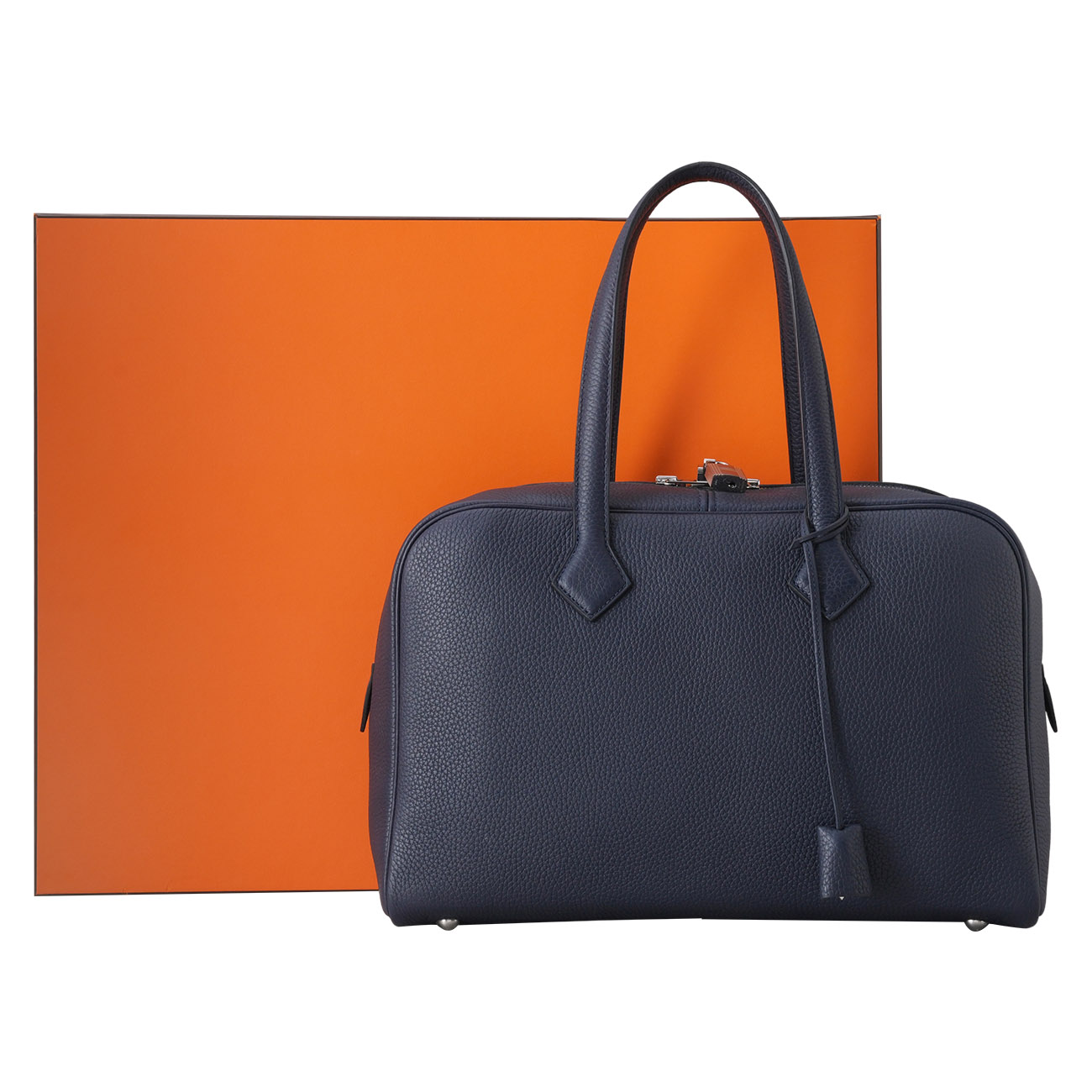 HERMES(USED)에르메스 빅토리아2 35 블루늬