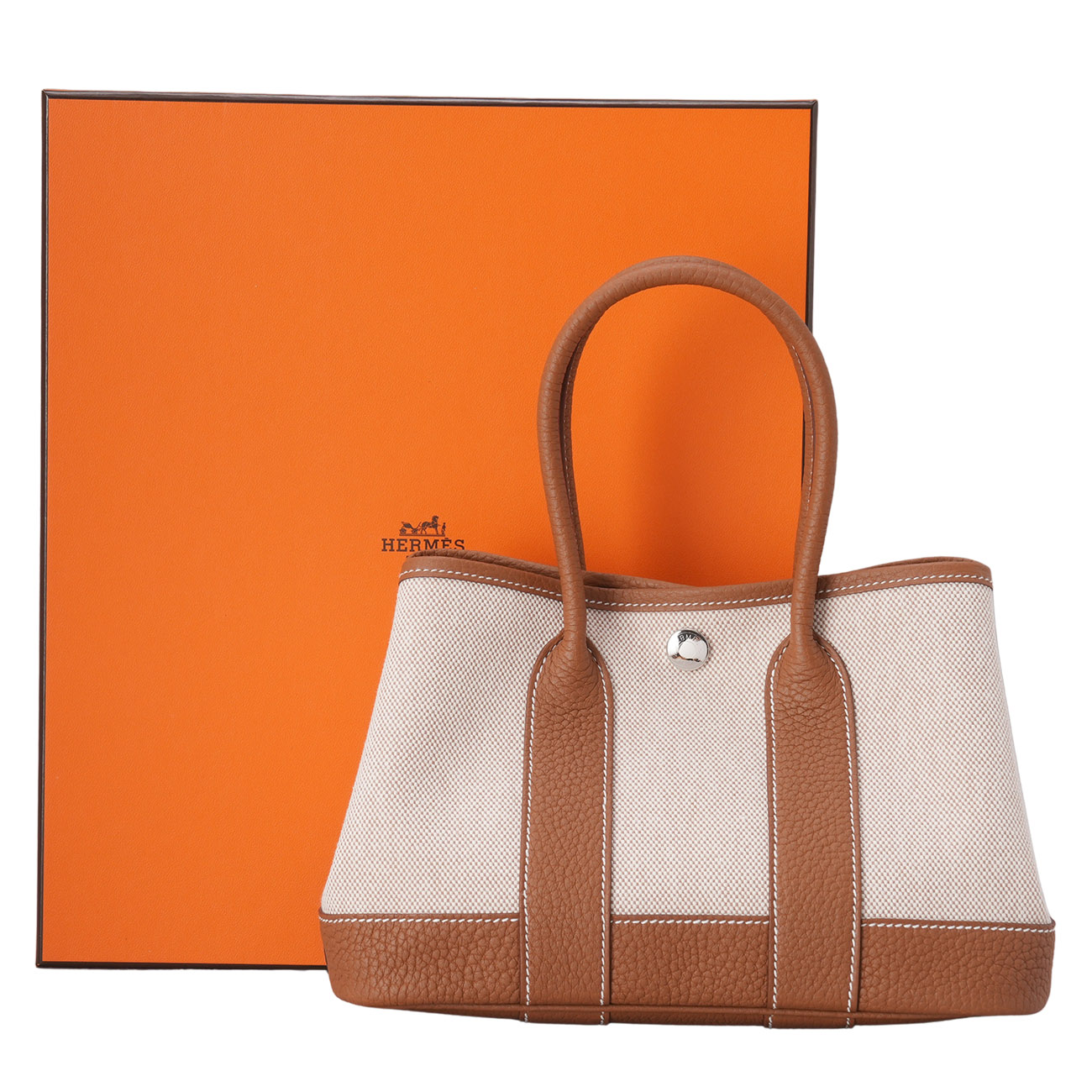 HERMES(NEW)에르메스 가든파티 23 에크루베이지 골드 (새상품) NEW PRODUCT