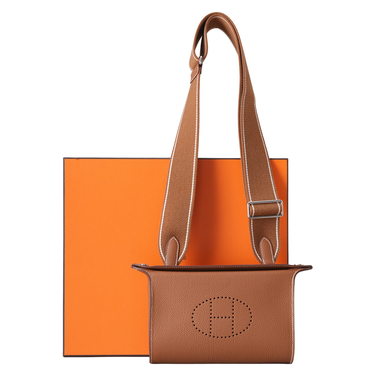 HERMES(USED)에르메스 비드포쉬 크로스백 골드