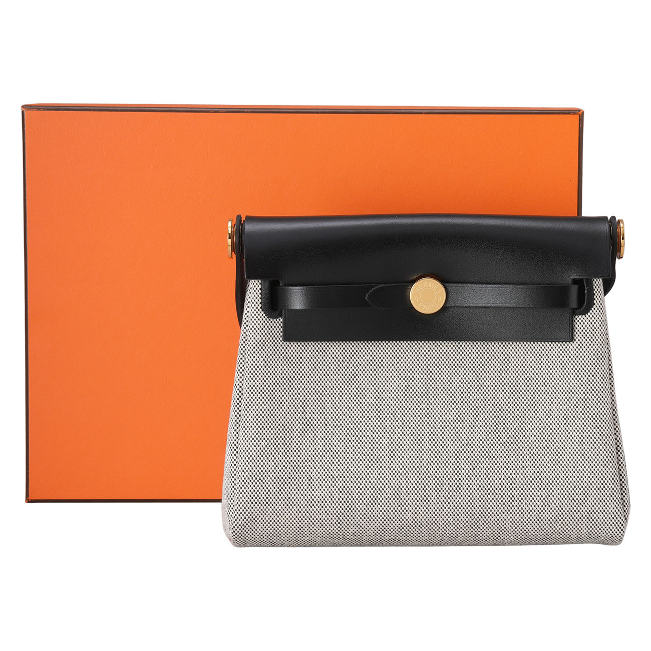 HERMES(USED)에르메스 에르백 20 느와 에크루느와